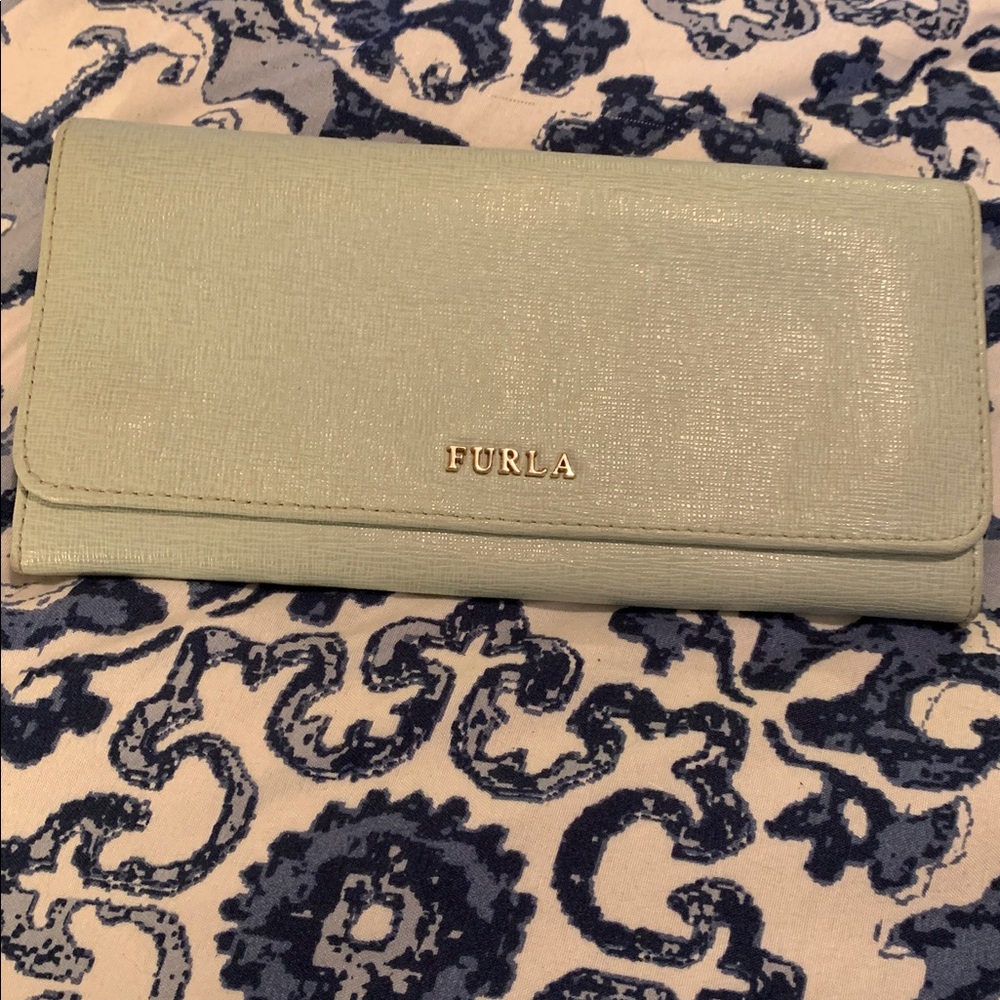 Furla Light Green Wallet